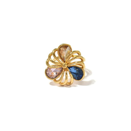 Anillo con circonitas