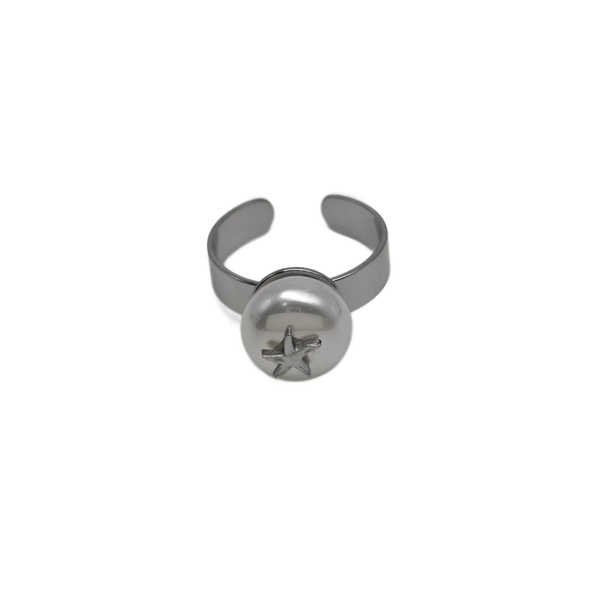 Anillo con perlas