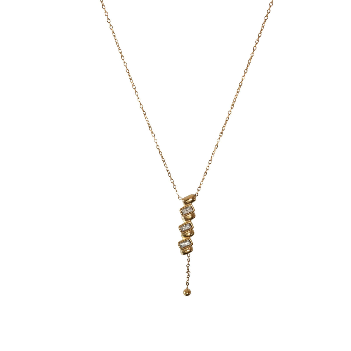 Collar con circonitas