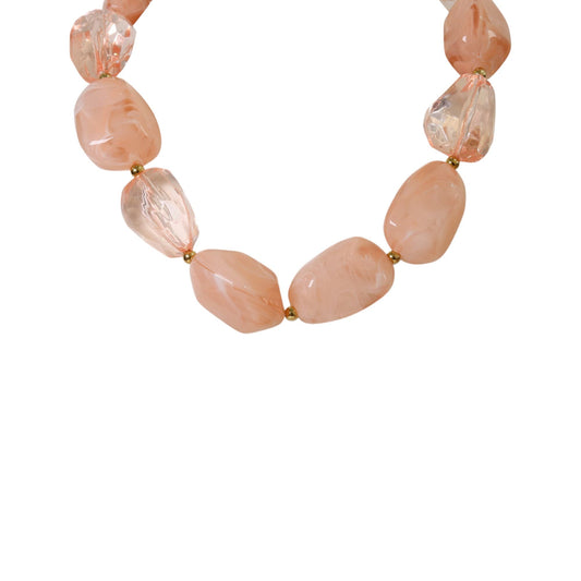 Gargantilla Piedras Salmón