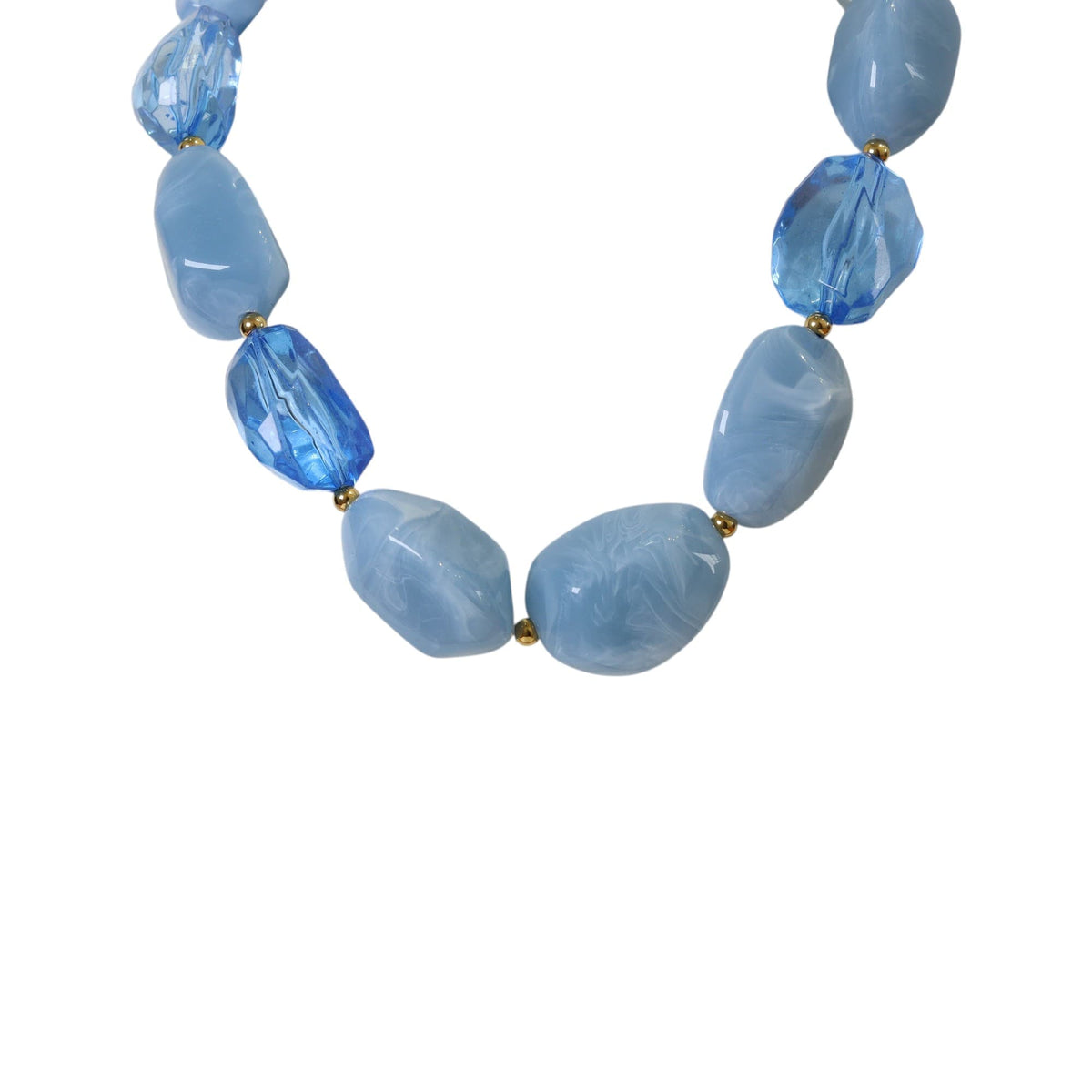 Gargantilla Piedras Azul