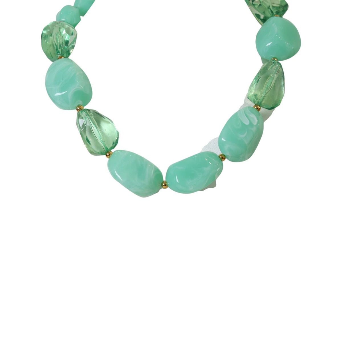 Gargantilla Piedras Verde