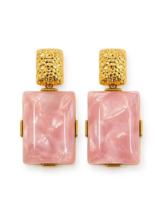 Pendientes de resina