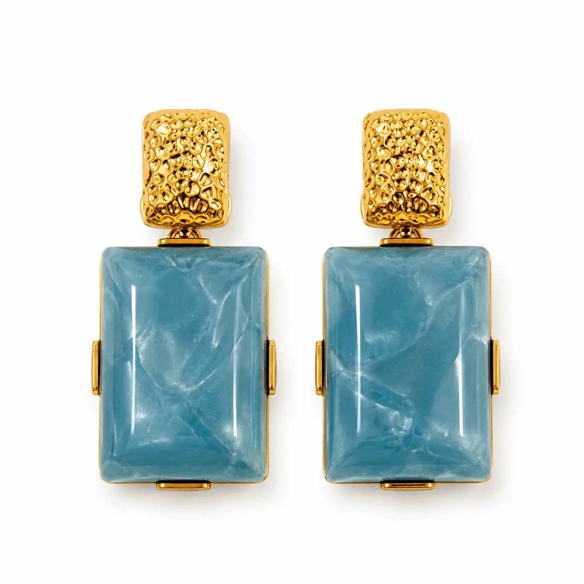 Pendientes de resina