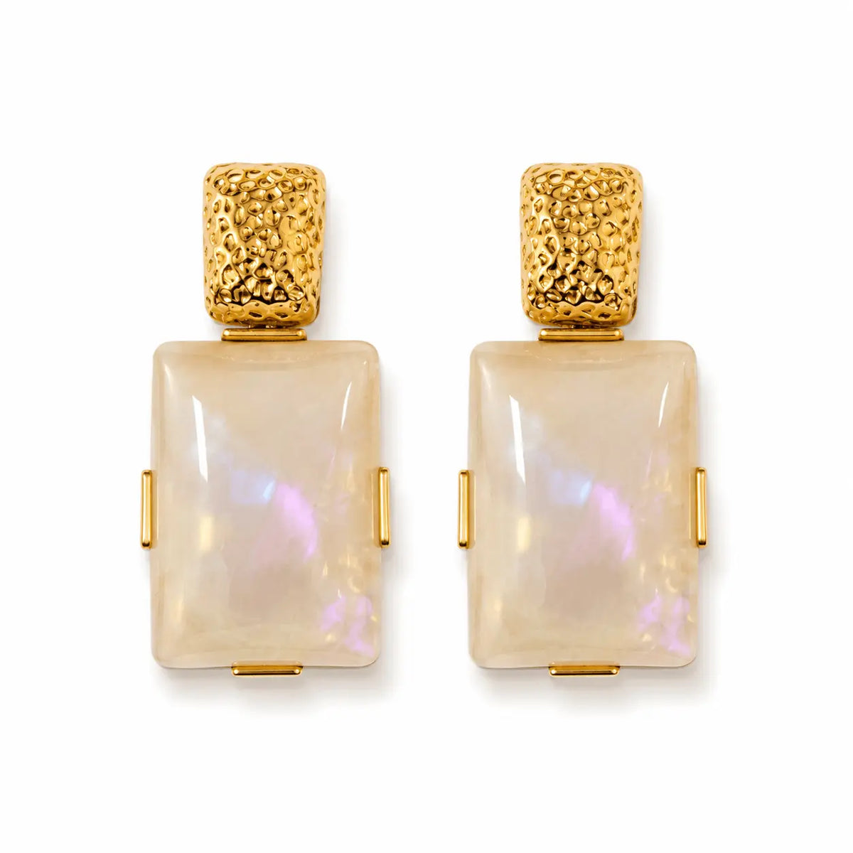 Pendientes de resina