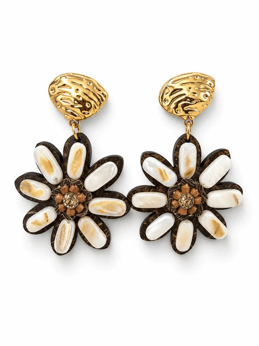 Pendientes de resina