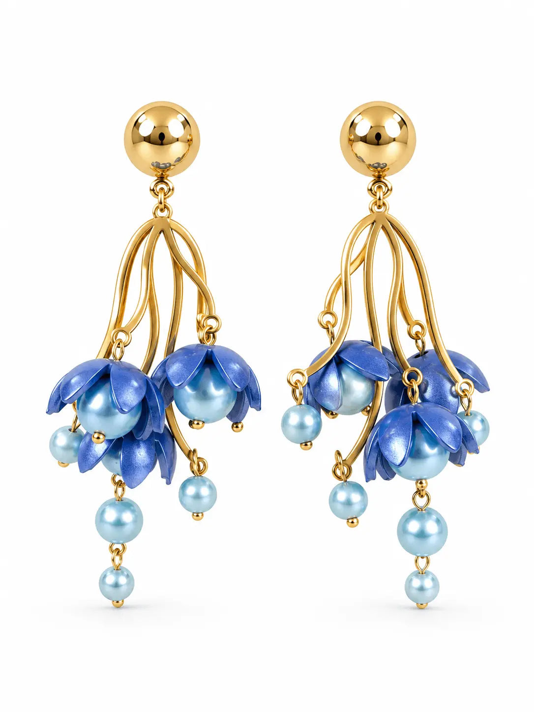 Pendientes de resina