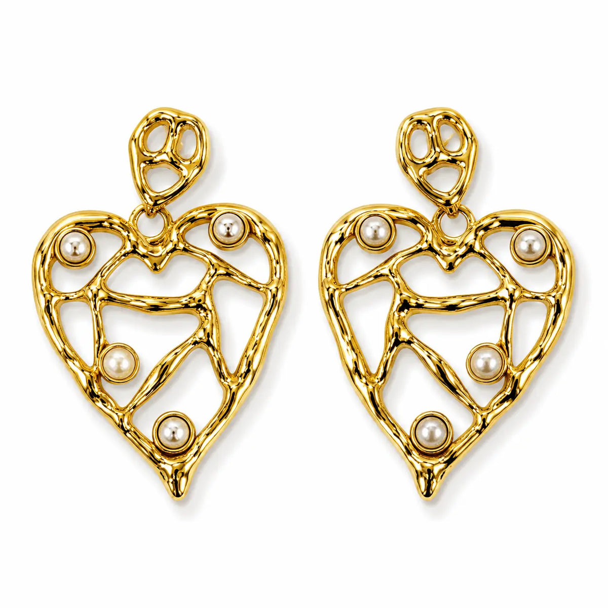 Pendientes de resina
