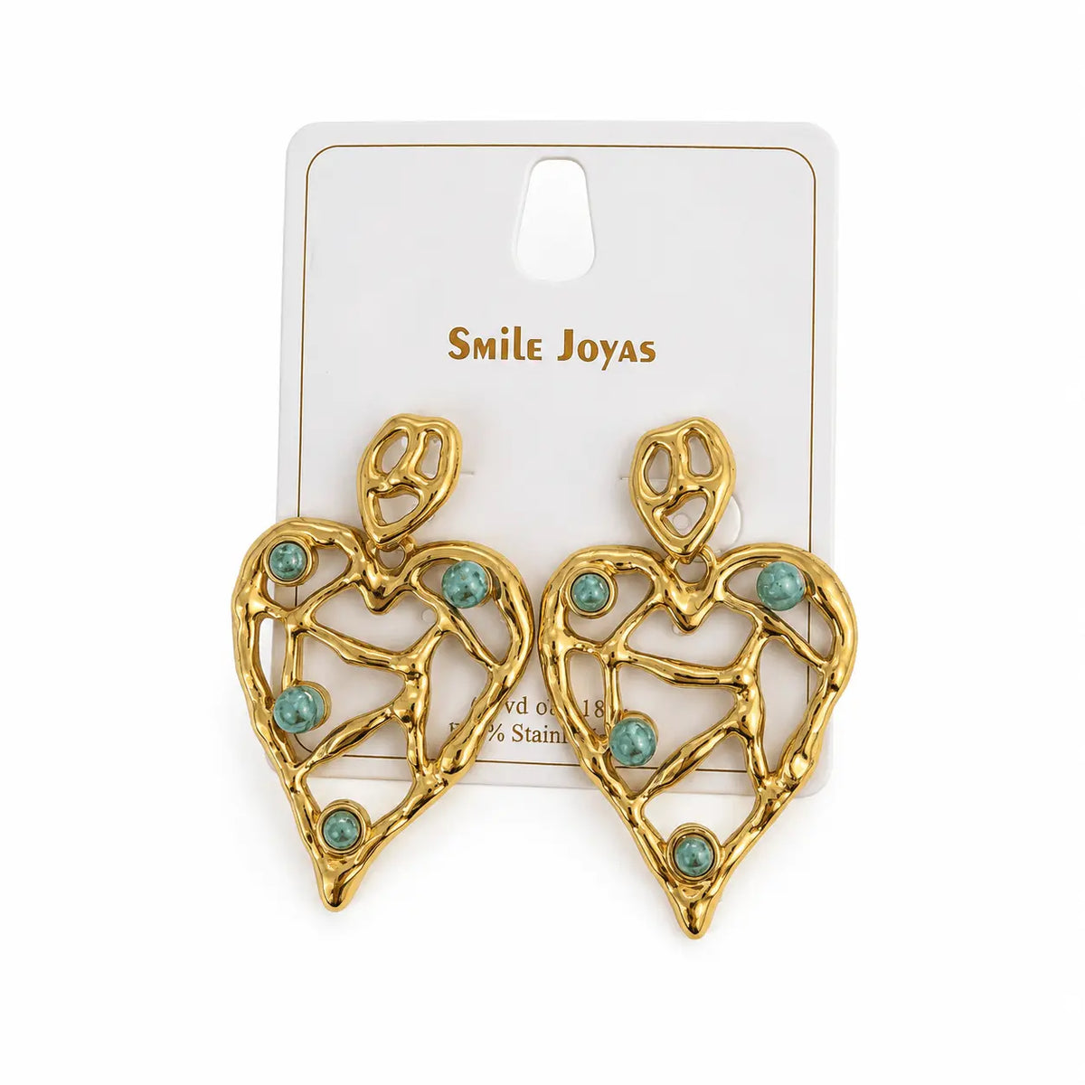 Pendientes de resina