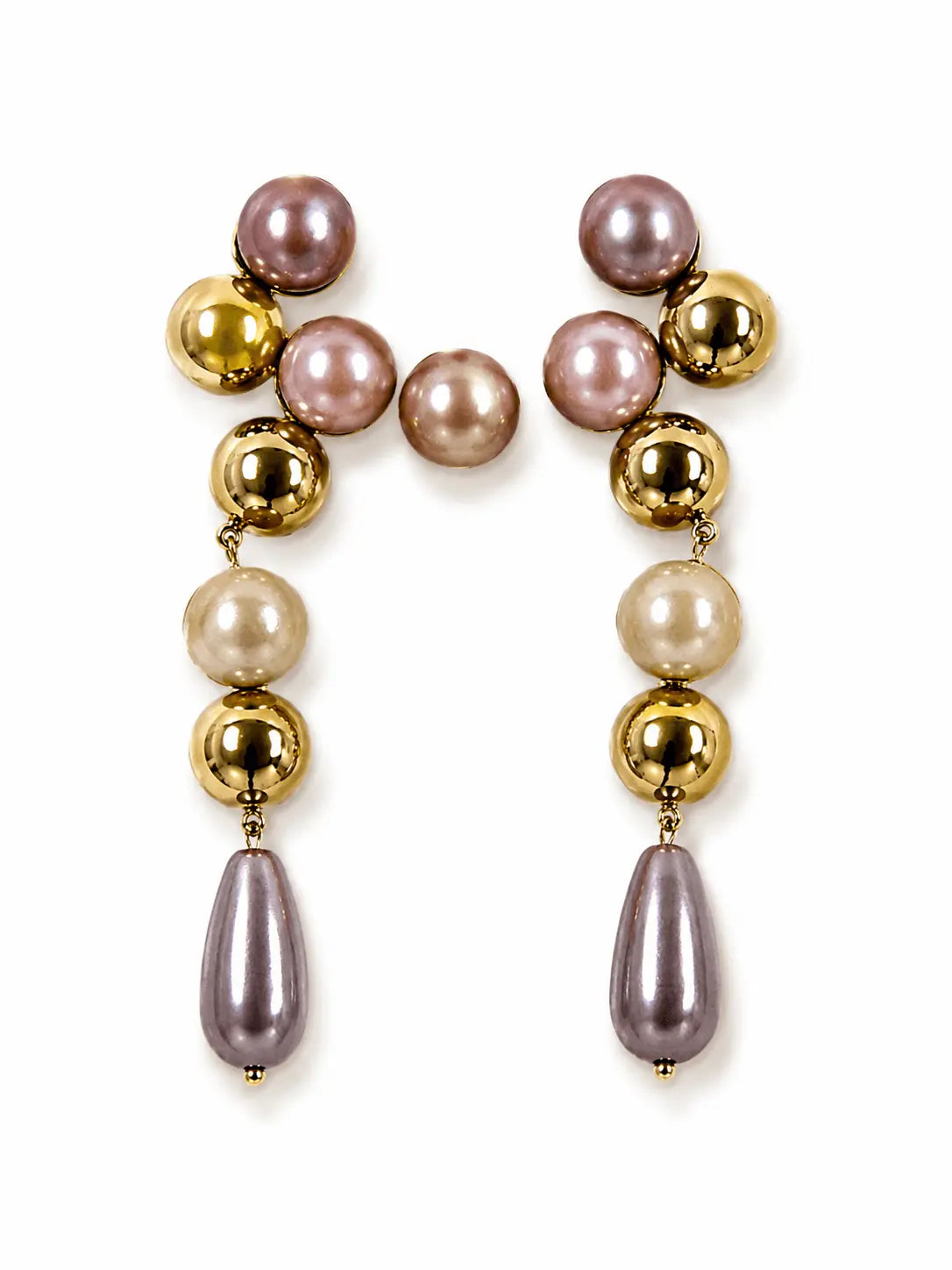 Pendientes de resina