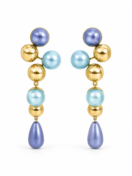 Pendientes de resina