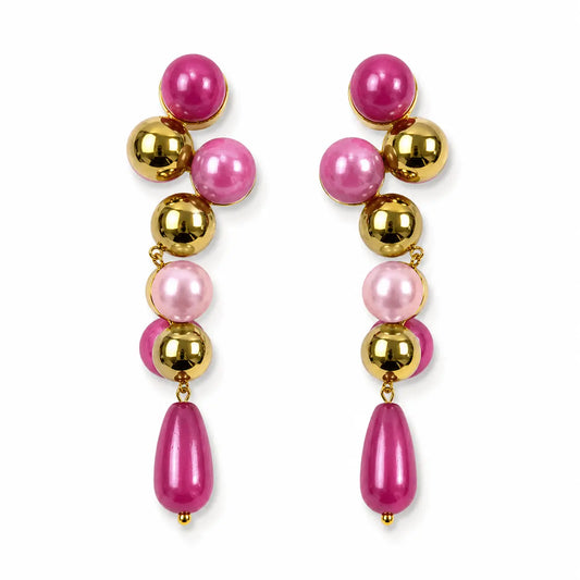 Pendientes de resina