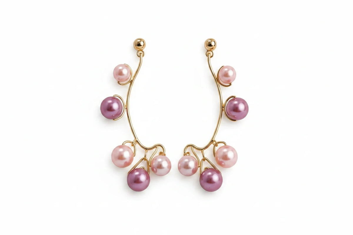 Pendientes de resina