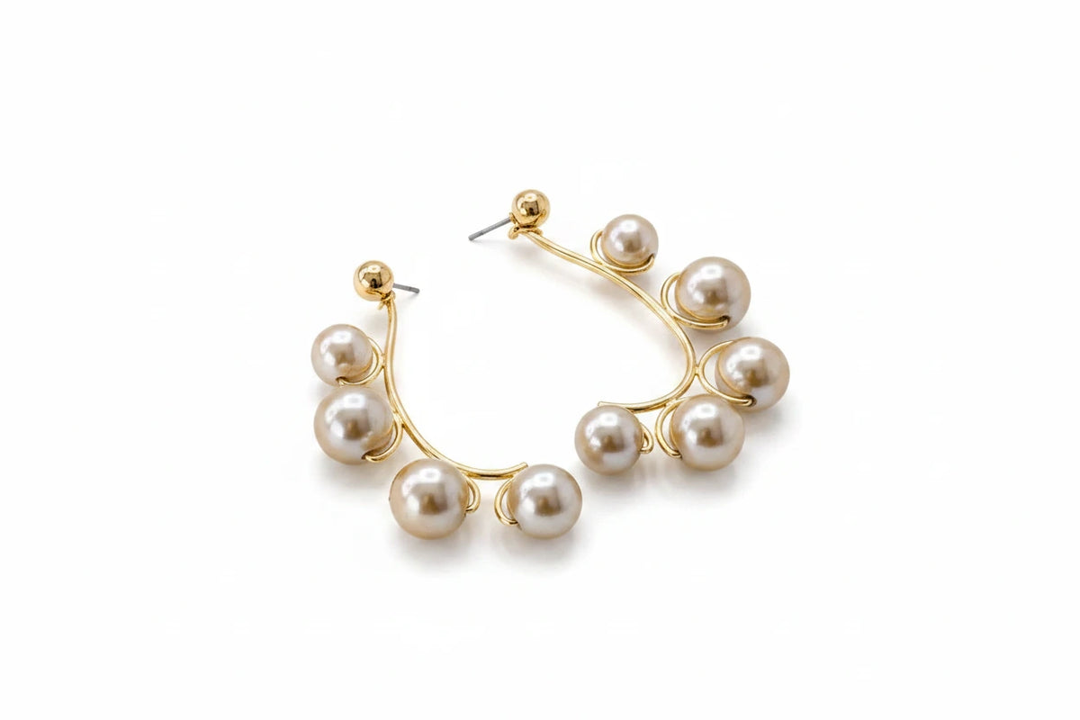 Pendientes de resina