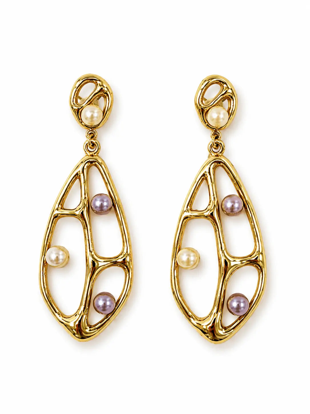 Pendientes de resina