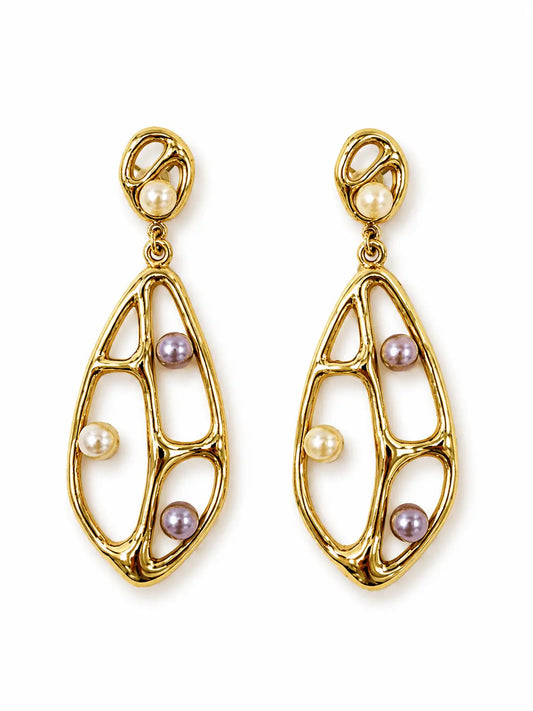Pendientes de resina