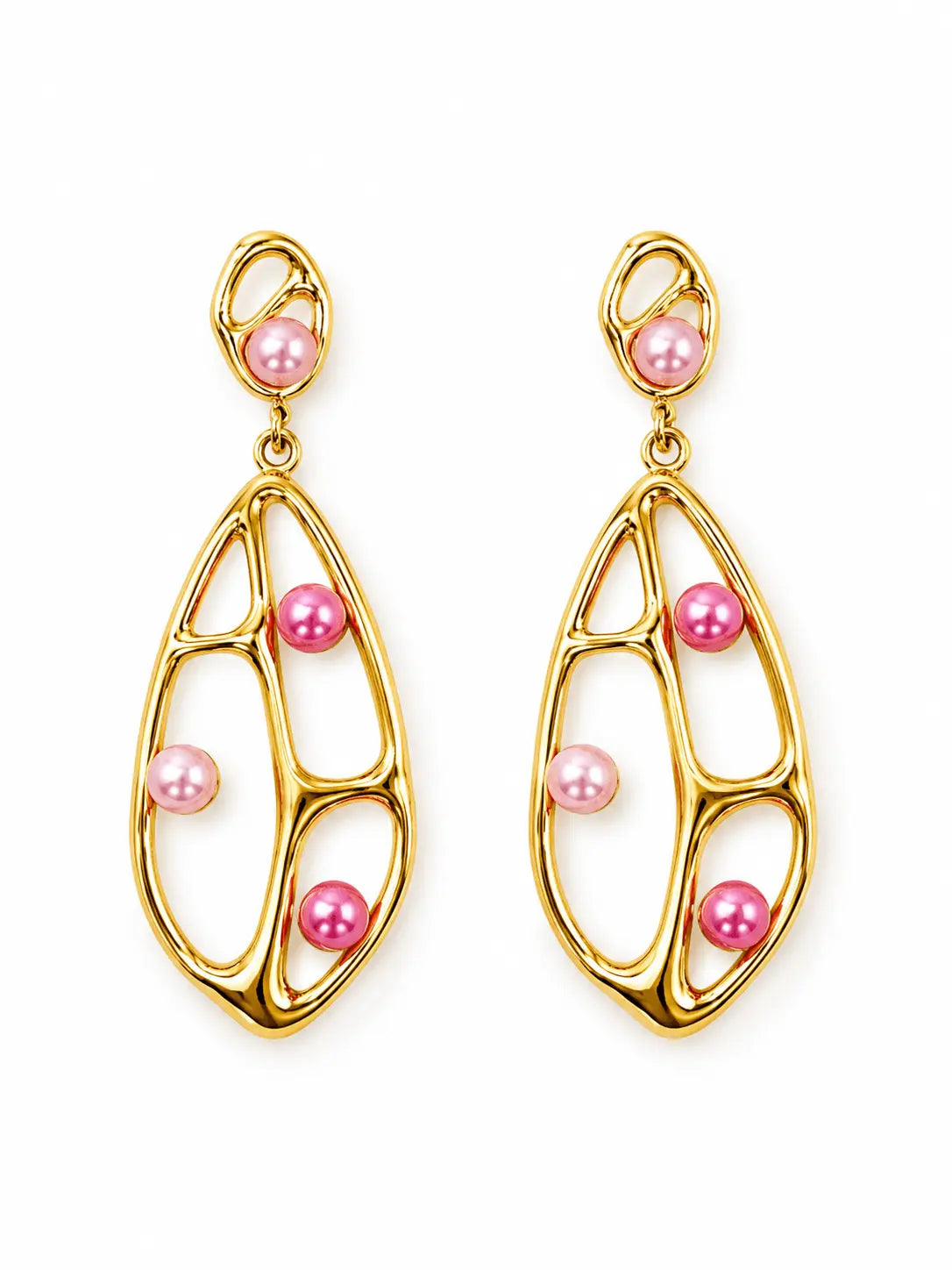 Pendientes de resina