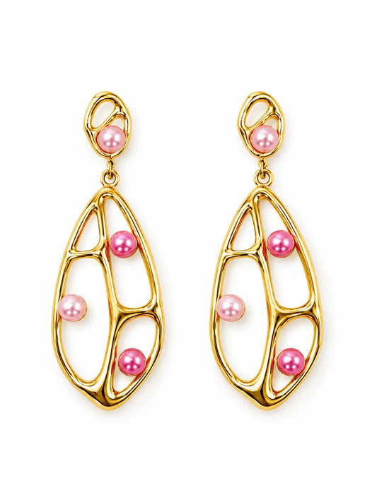 Pendientes de resina