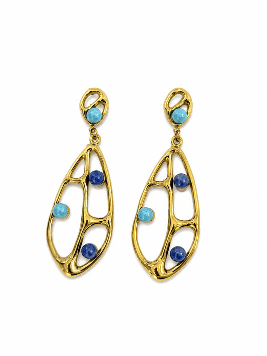 Pendientes de resina