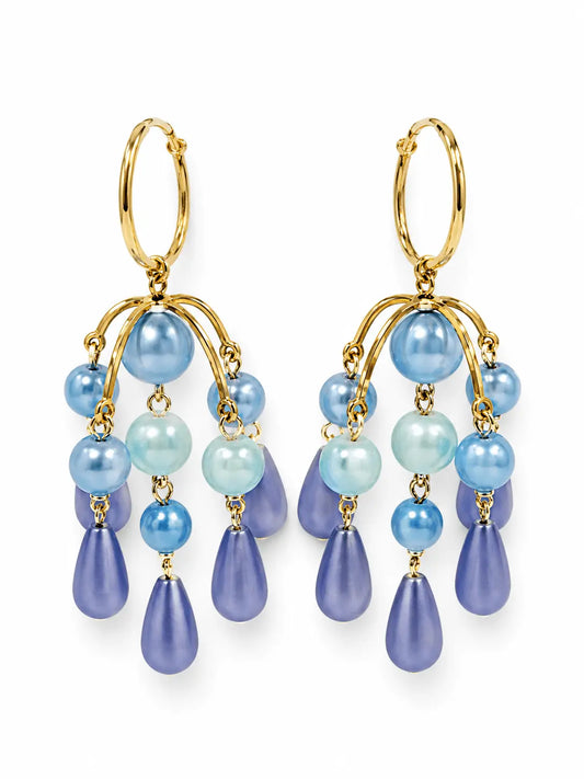 Pendientes de resina