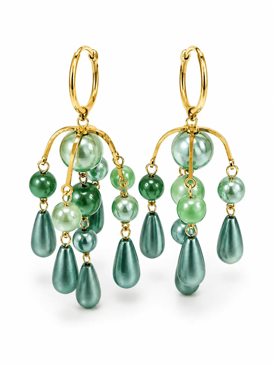 Pendientes de resina
