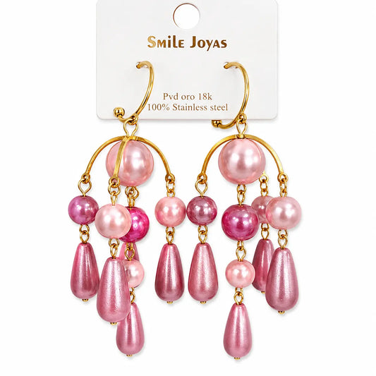Pendientes de resina