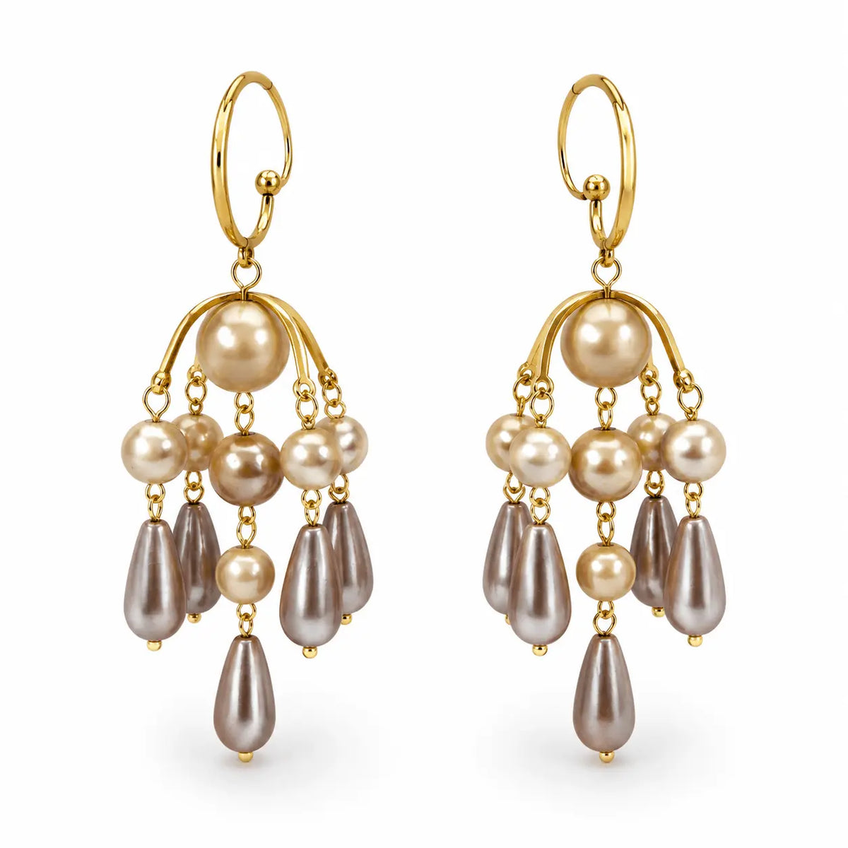 Pendientes de resina