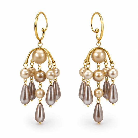 Pendientes de resina