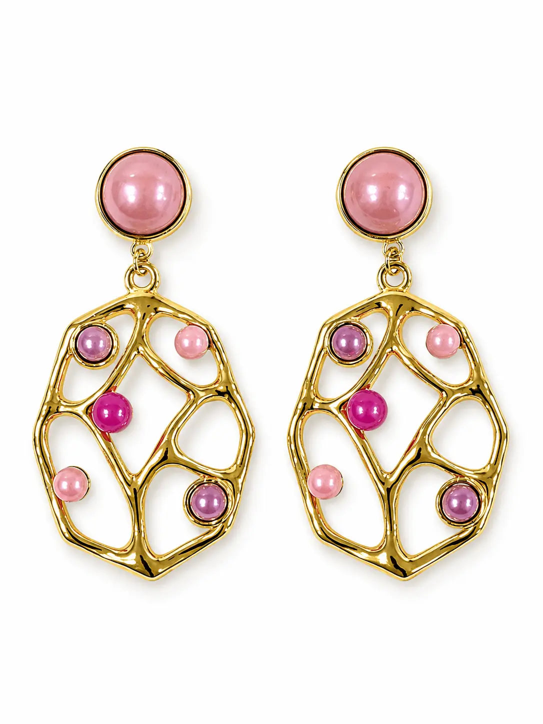 Pendientes de resina