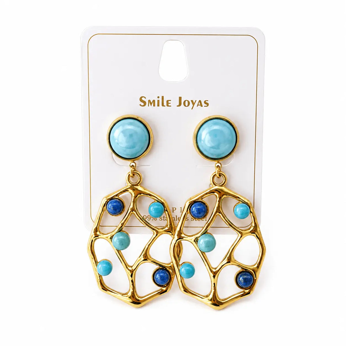 Pendientes de resina