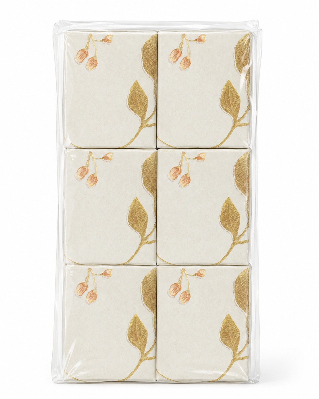 Caja Floral (Pack 12 Und) - 4 Colores - Blanco