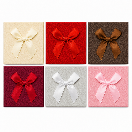 Caja con Lazo G (Pack 12 Und) - 6 Colores - Default Title