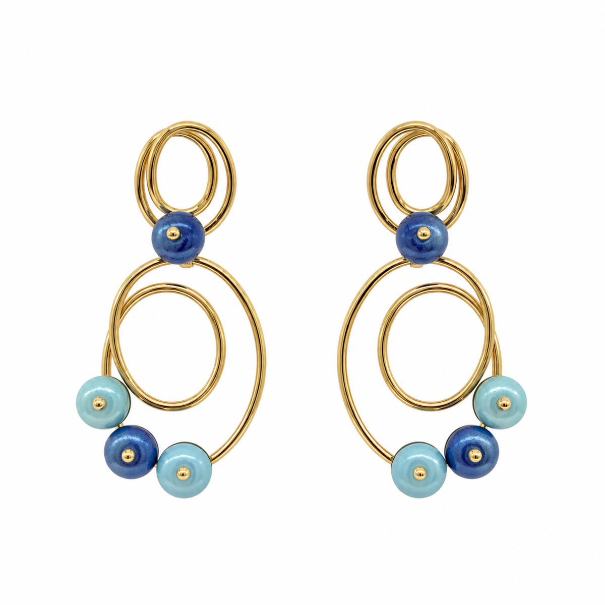 Pendientes dorados