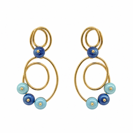 Pendientes dorados