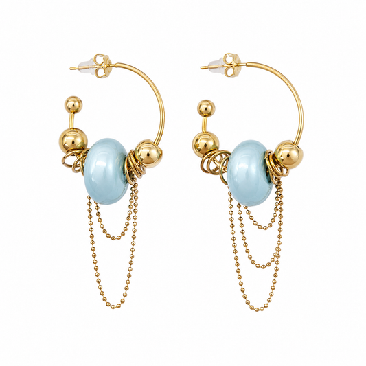 Pendientes dorados