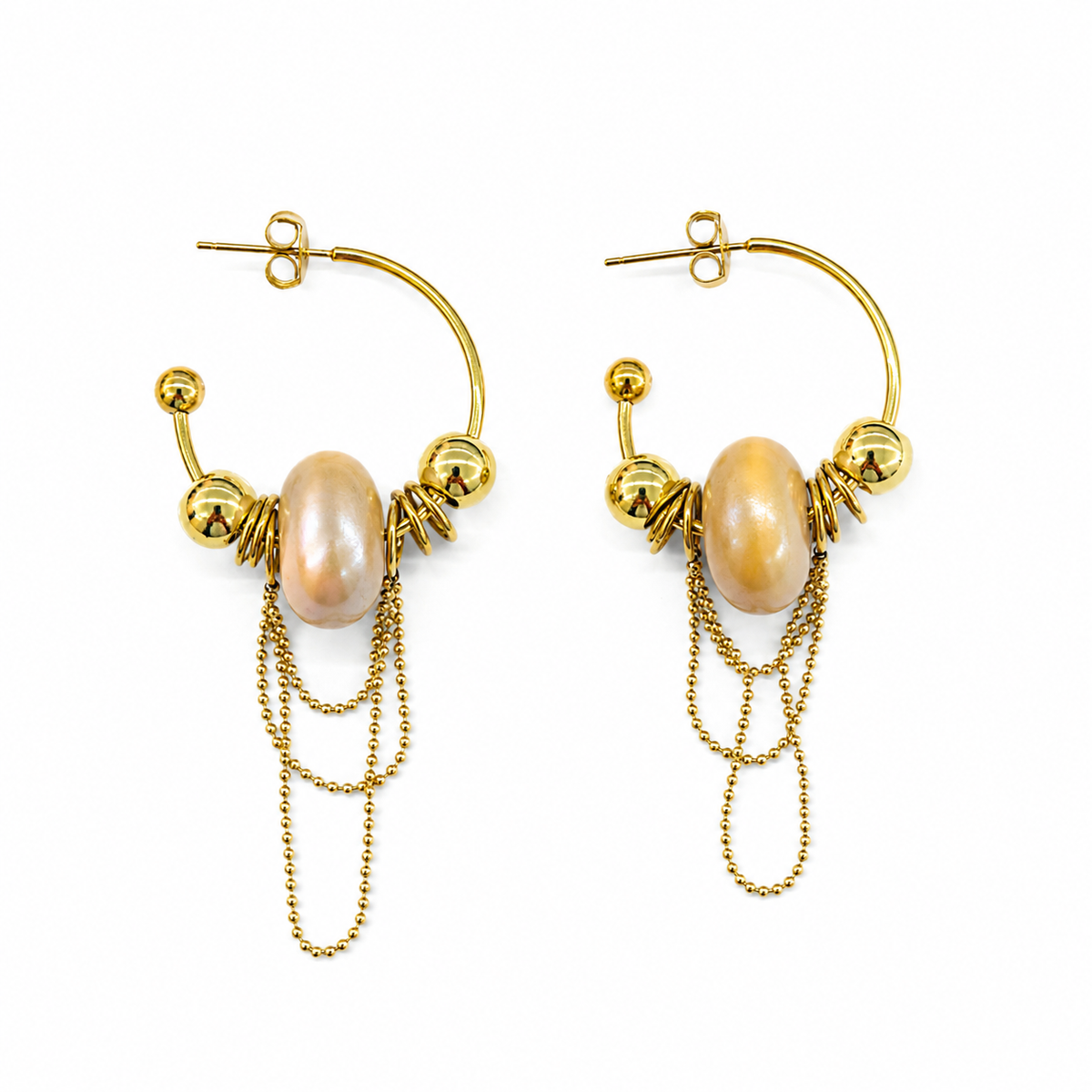 Pendientes dorados