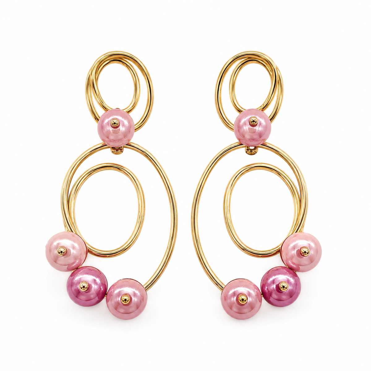 Pendientes dorados