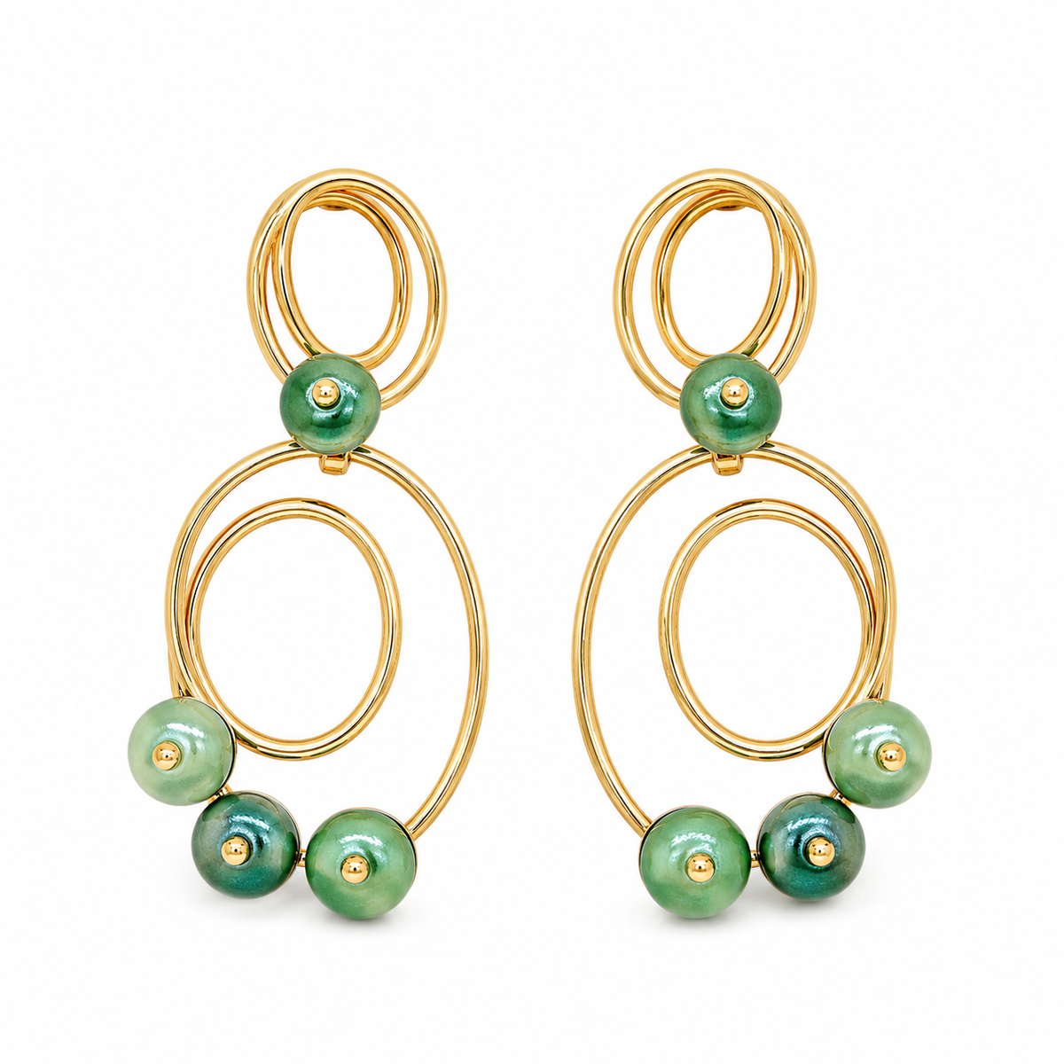 Pendientes dorados