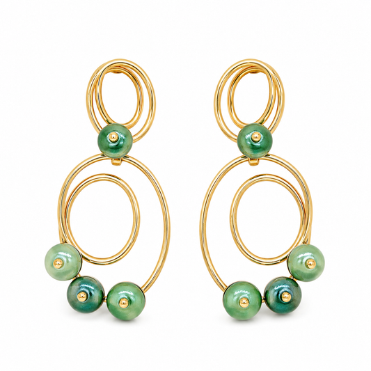 Pendientes dorados